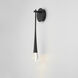 Pierce LED 2.25 inch Black ADA Wall Sconce Wall Light