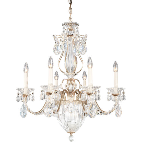 Bagatelle 7 Light 21 inch Antique Silver Chandelier Ceiling Light in Bagatelle Heritage