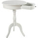 Luka 29.25 X 21.5 inch Antique White Side Table
