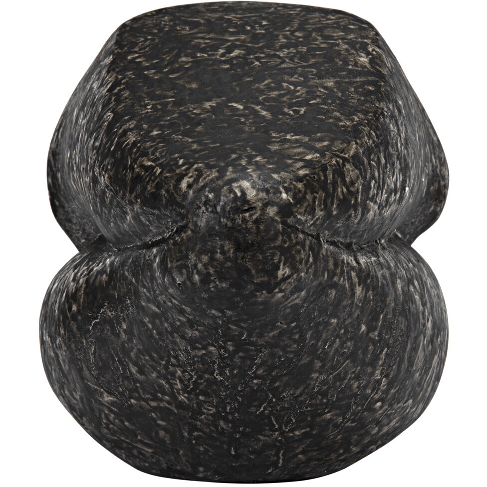 Lips Black Fiber Cement Statue