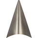 Kelly Wearstler Piel LED 13.5 inch Pewter Wall Wash Wall Light