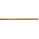 Multi Point Canopy Rubbed Brass Ceiling Plate