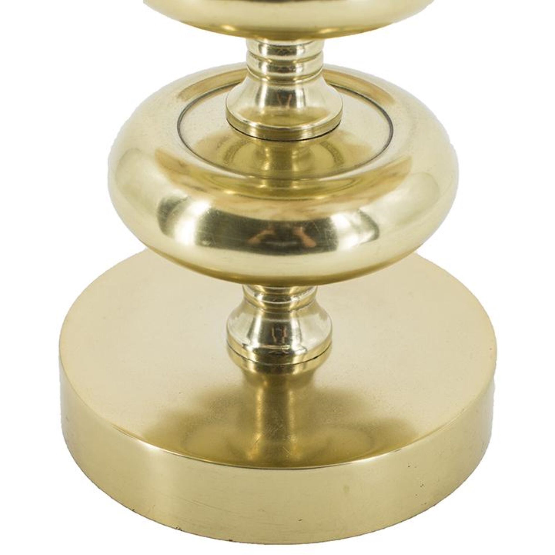 Anita 14.2 X 14.2 inch Brass Spray Cake Stand