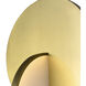 Tranche LED 24 inch Brushed Brass Island/Pool Table Light Ceiling Light