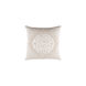 Adelia 20 X 20 inch Khaki/Ivory Pillow Kit