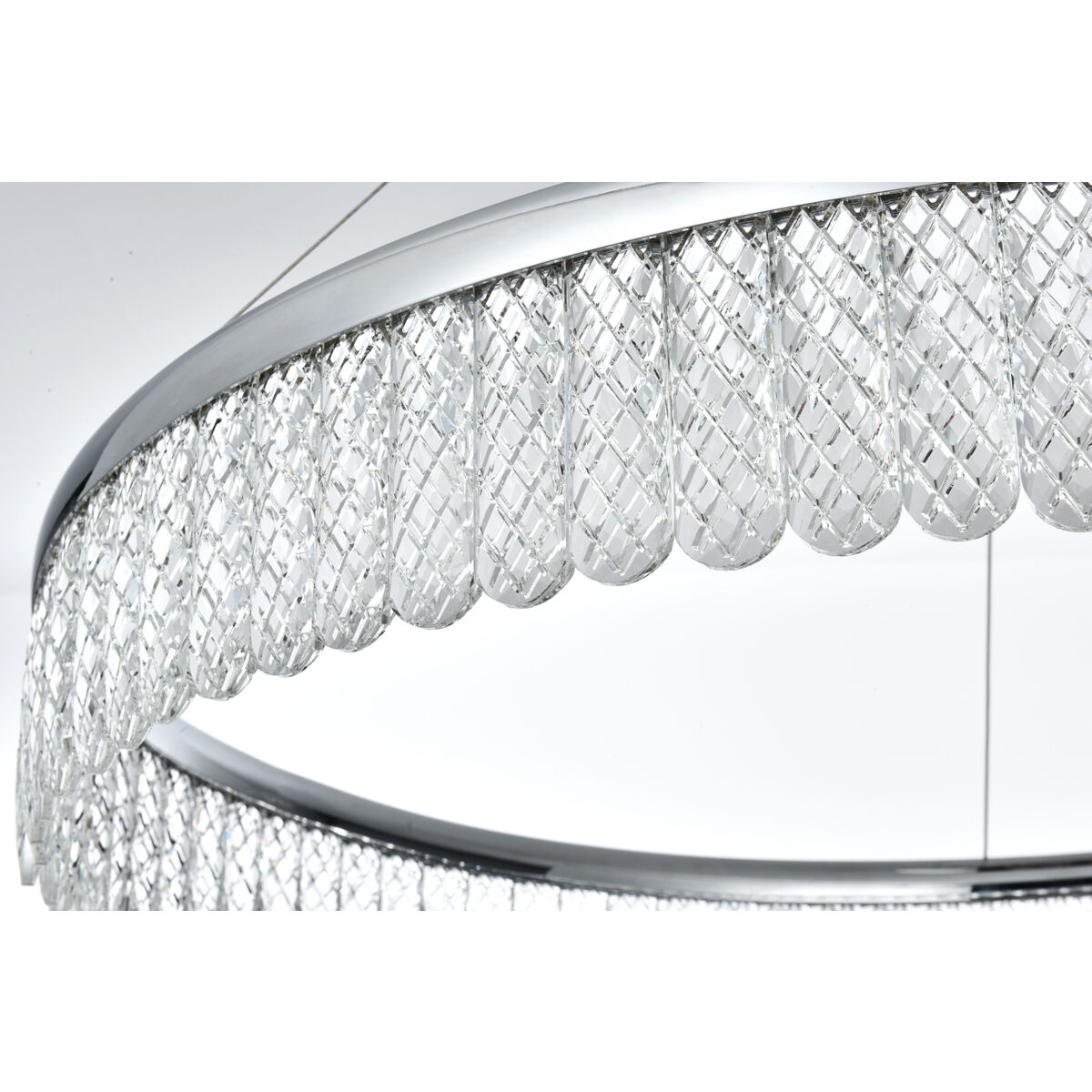 Rune 1 Light 32 inch Chrome Chandelier Ceiling Light