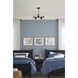 Atwell 5 Light 28 inch Matte Black Chandelier Ceiling Light