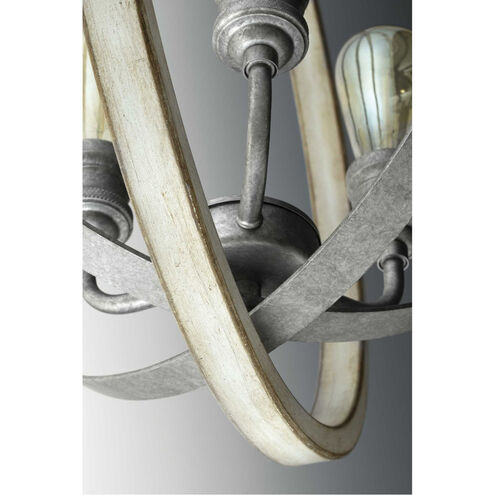 Conestee 6 Light 28 inch Galvanized Pendant Ceiling Light