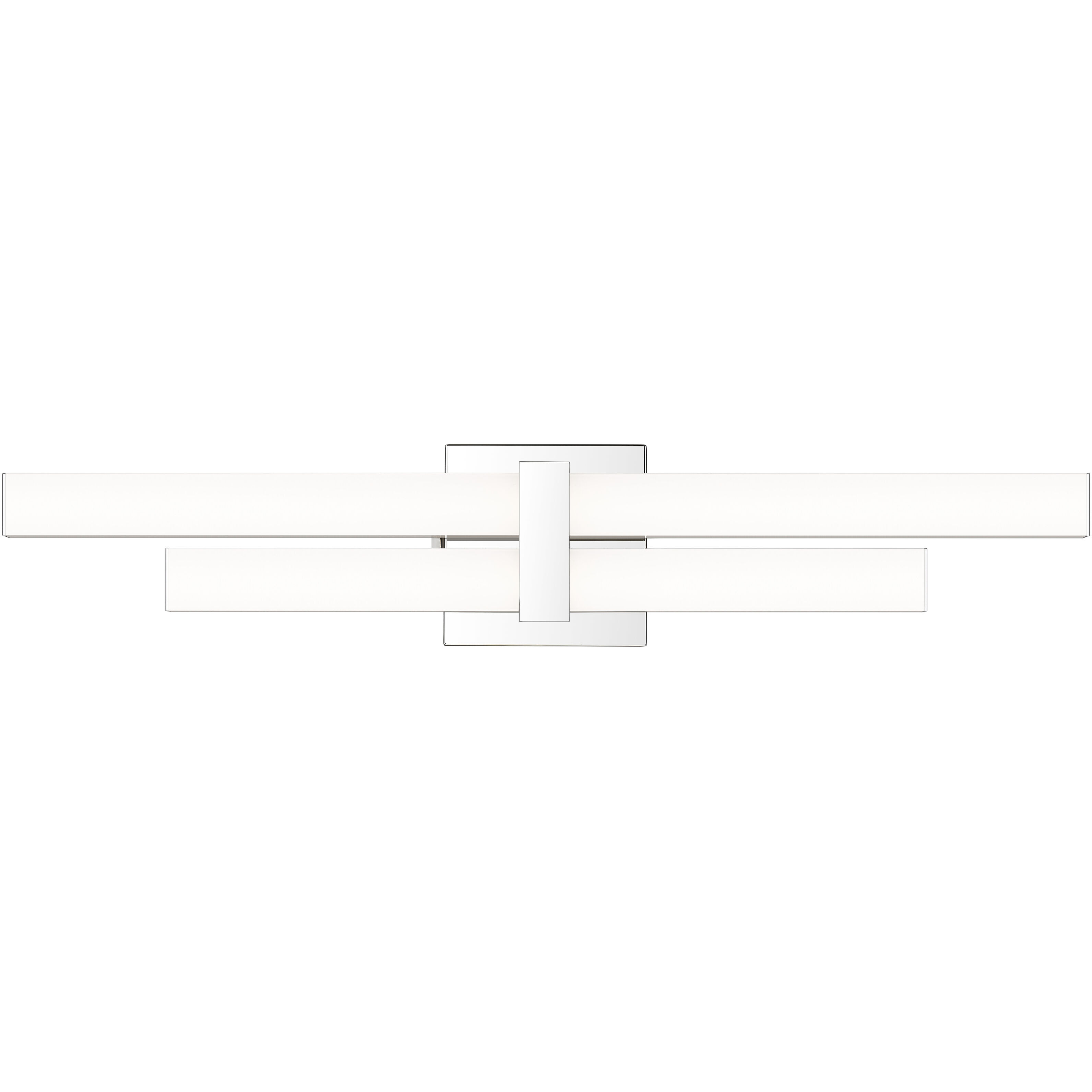 Zane LED 25 inch Chrome Vanity Wall Light