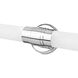 Warwick LED 25.25 inch Chrome Bathroom Vanity Wall Light