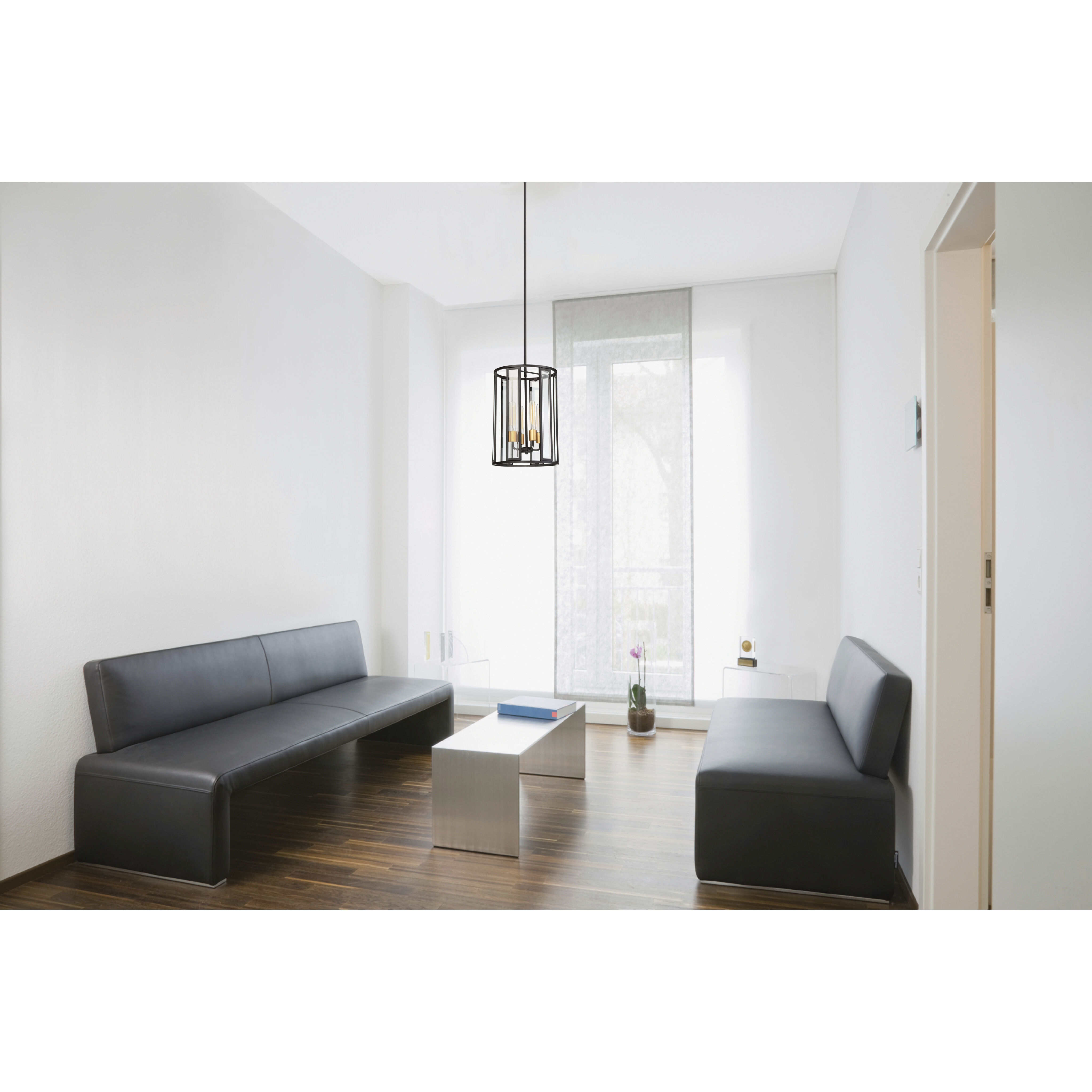 Payne 4 Light 14 inch Midnight Bronze Pendant Ceiling Light