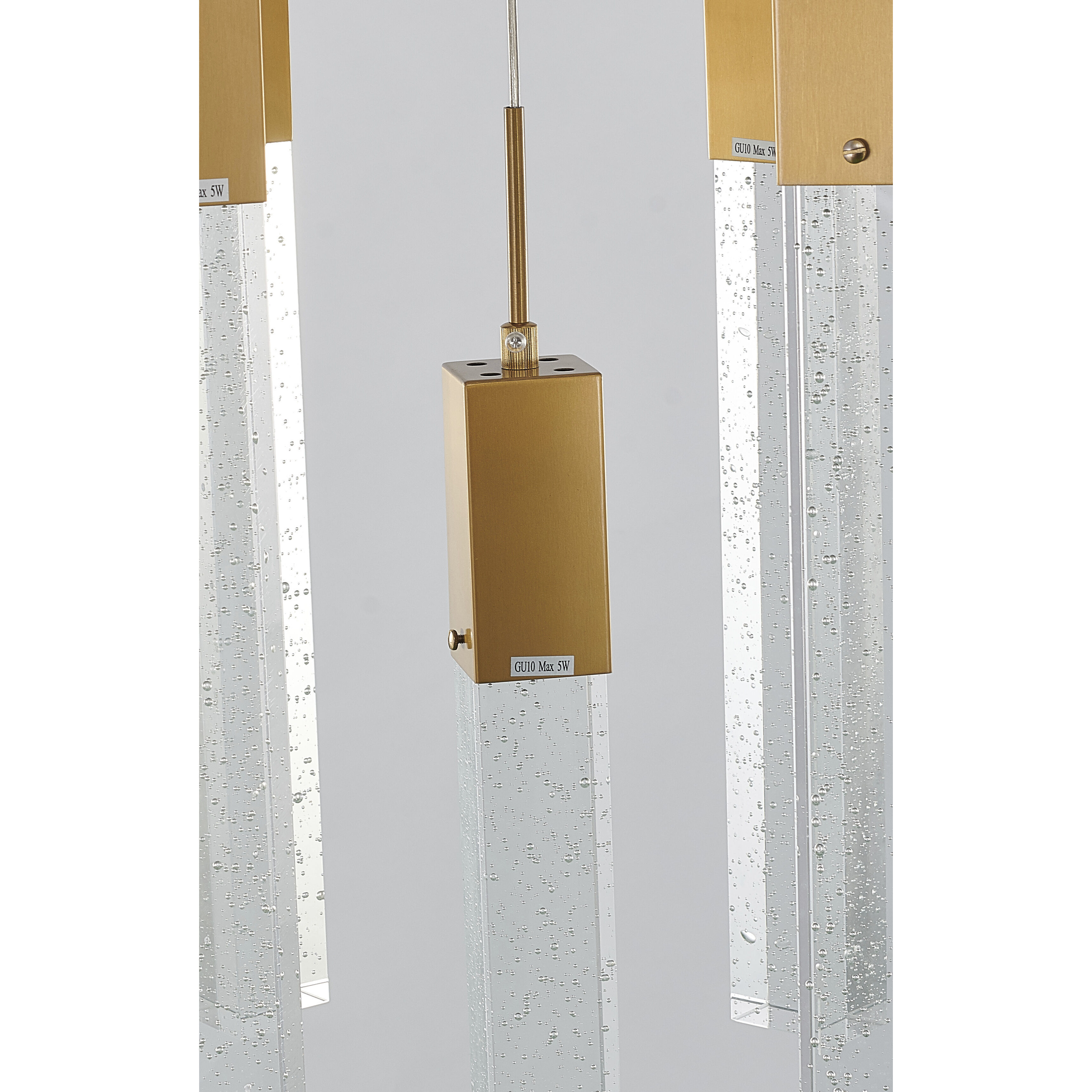 Canada 3 Light 22 inch Gold Island Lighting Ceiling Light