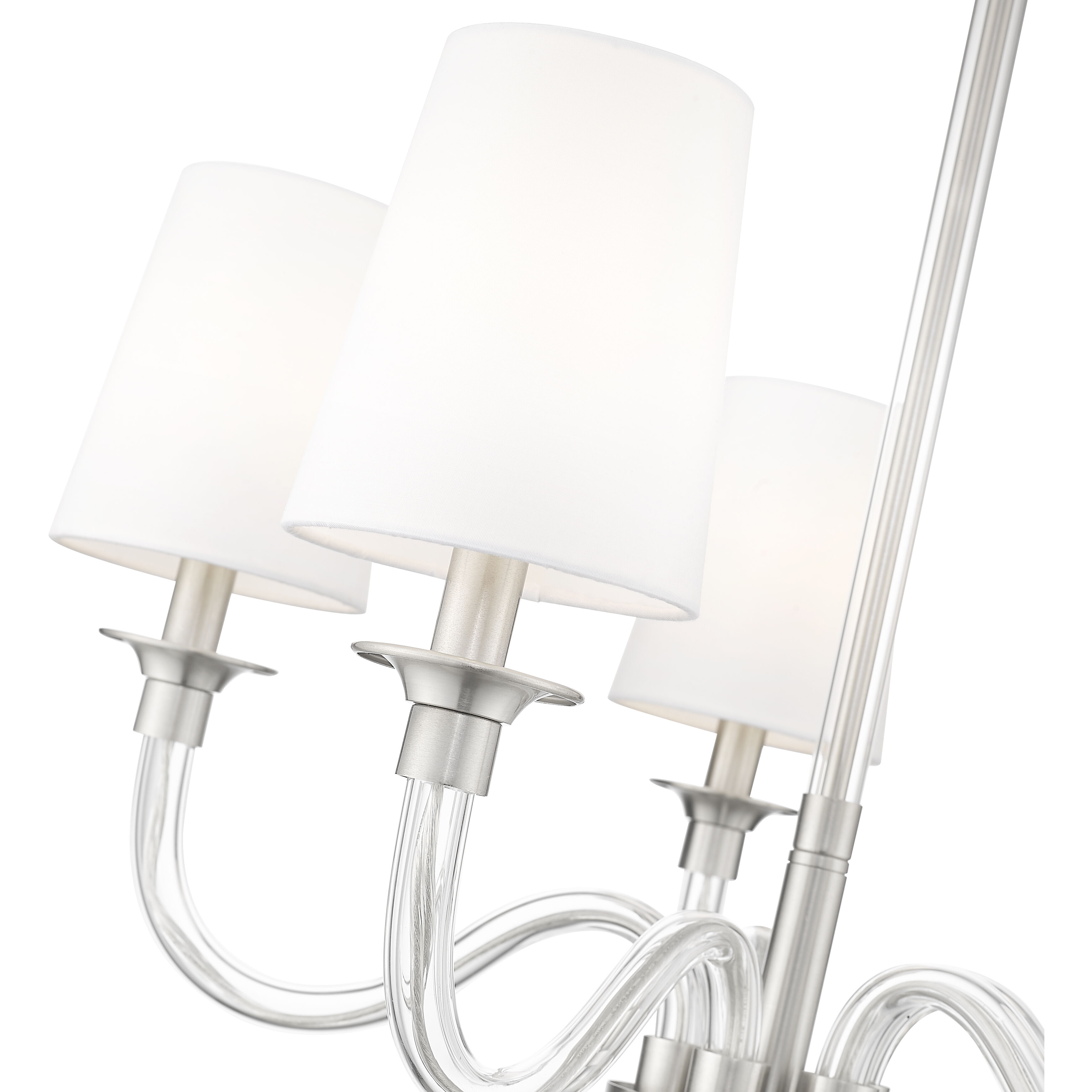 Katerina 5 Light 24 inch Brushed Nickel Chandelier Ceiling Light