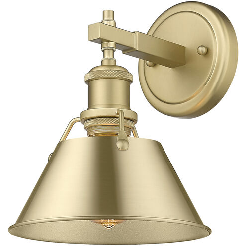 Orwell 1 Light 8.5 inch Brushed Champagne Bronze Vanity Light Wall Light