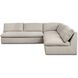 Miles Grey Outdoor Modular in Light Grey, 3 Piece
