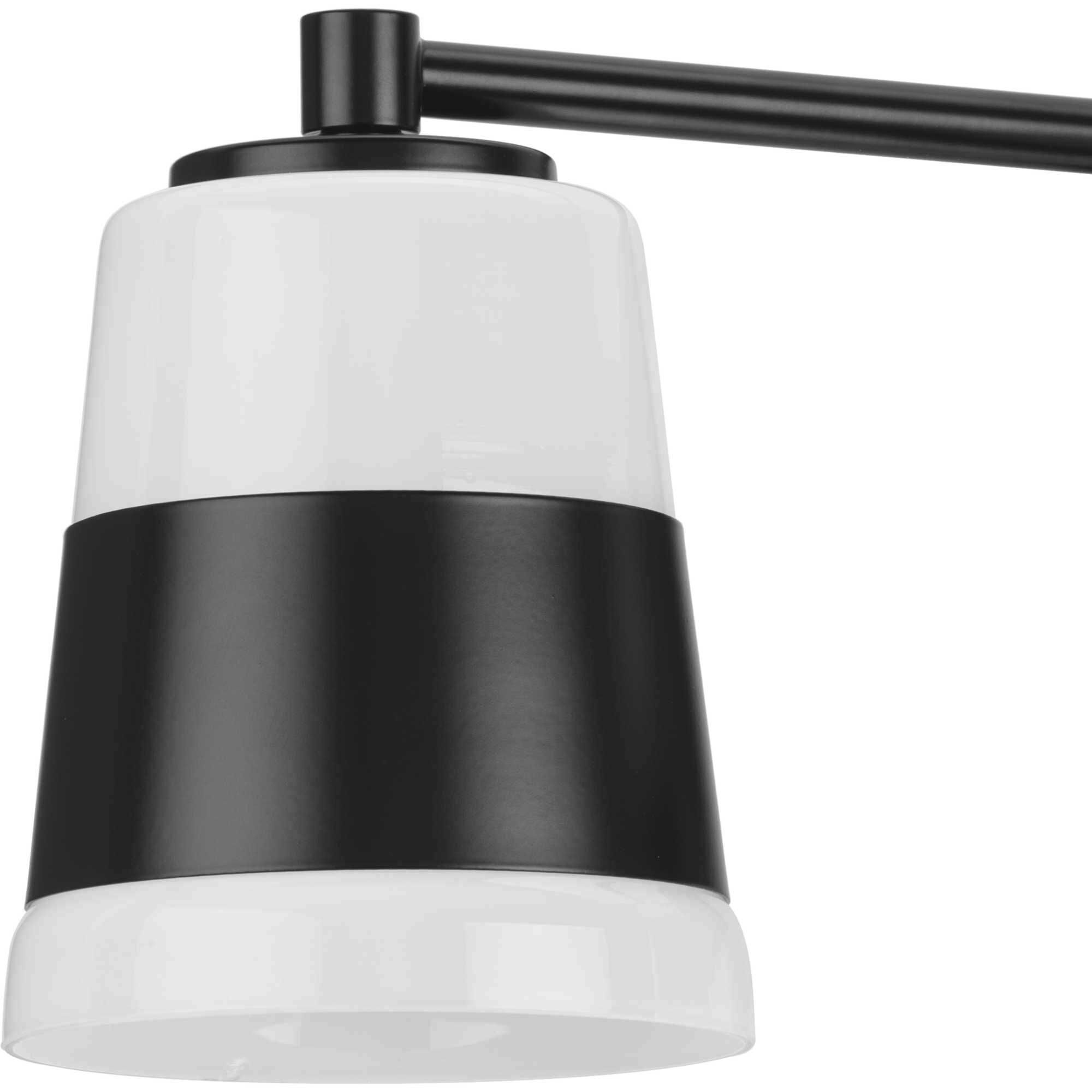 Haven 3 Light 24 inch Matte Black Bath Light Wall Light