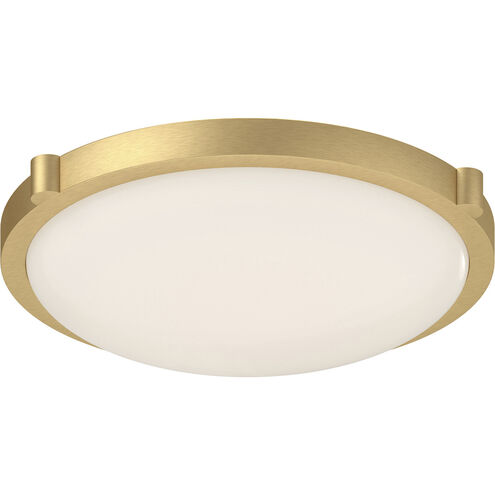 Floyd LED 13 inch Brushed Gold Flush Mount Ceiling Light