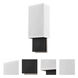 Finestra 1 Light 6 inch Espresso/ Polished Chrome ADA Wall Sconce Wall Light