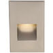 LEDme Step and Wall Lights 277 3.9 watt Brushed Nickel Step Light in Blue, LED, 46.62 inch