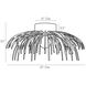 Margaret 1 Light 21 inch Antique Brass Flush Mount Ceiling Light