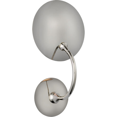 Thomas O'Brien Keria LED 8 inch Polished Nickel Wall Wash Sconce Wall Light, Medium