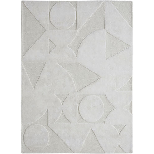 Mosaico 122 X 94.5 inch Ivory Indoor Rug