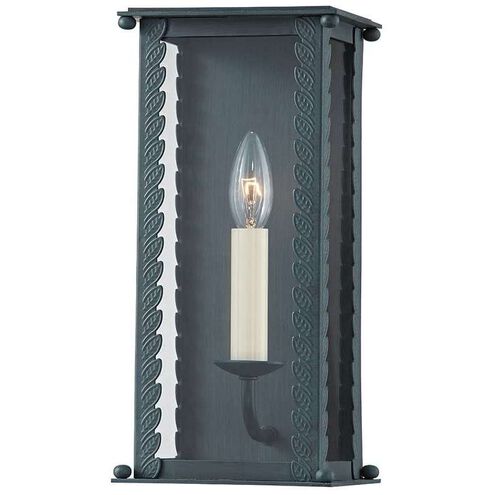 Zuma 1 Light 13 inch Verdigris Outdoor Wall Sconce