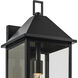 Prin 1 Light 22 inch Black Outdoor Wall Light, Large