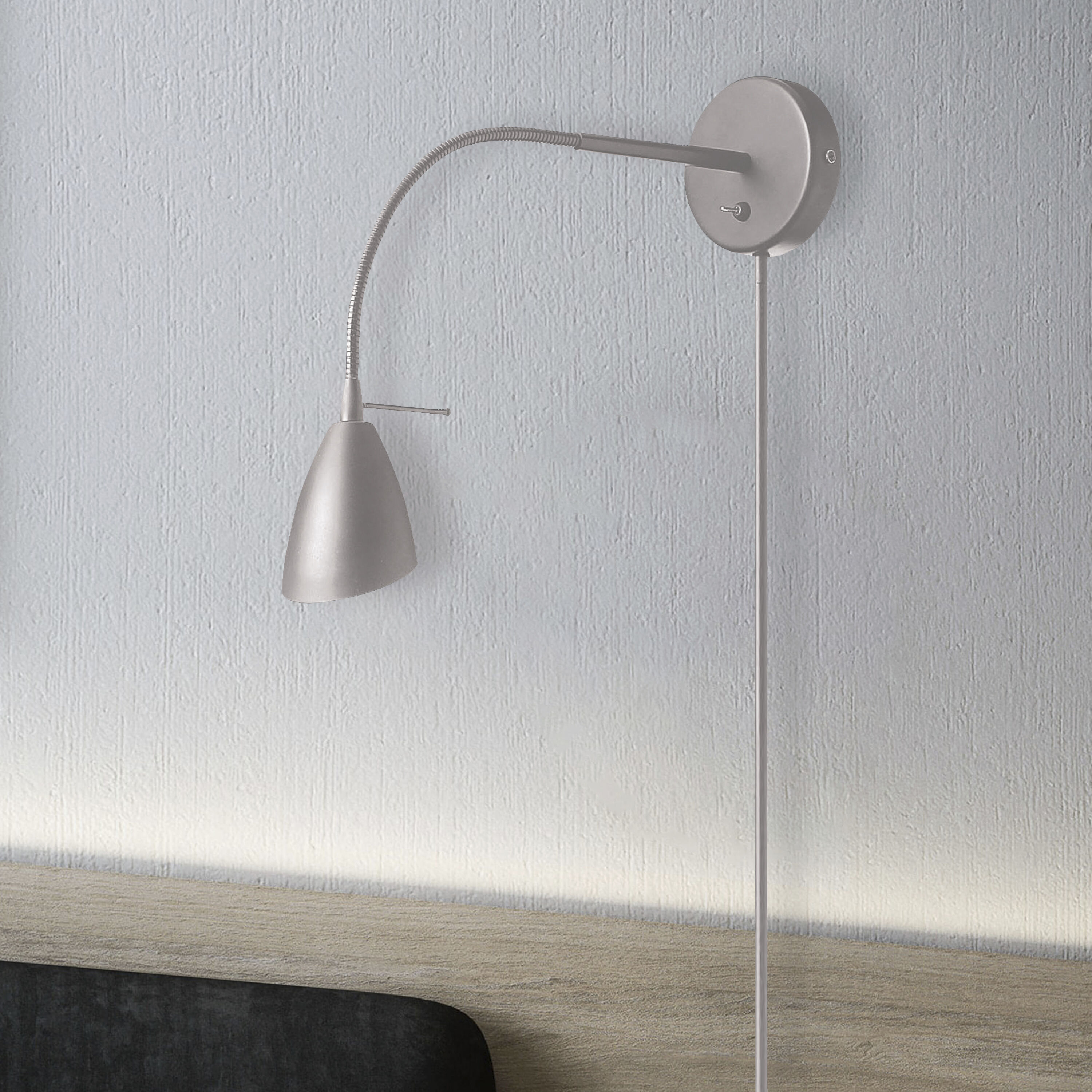 Satin chrome wall lights online