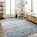 Lavadora 120 X 94 inch Ink Blue Rug in 8 x 10, Rectangle
