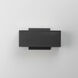 Blok LED 3.75 inch Black Outdoor Wall Mount