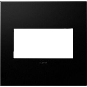 Adorne Graphite Wall Plate, 2-Gang