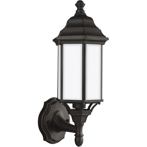 Sevier 1 Light 16.25 inch Antique Bronze Outdoor Wall Lantern, Small