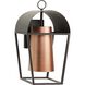 Hutchence 1 Light 18 inch Antique Bronze Outdoor Wall Lantern