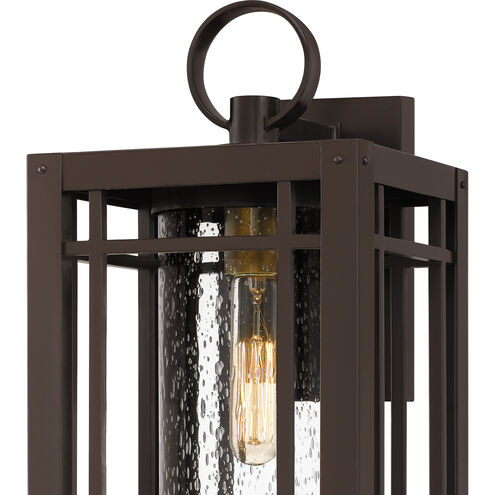 Pelham 1 Light 18 inch Western Bronze Outdoor Wall Lantern, Medium