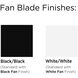 Banks 52 inch Black Ceiling Fan in Remote Control