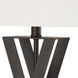 Fonda 30 inch 100 watt Dark Bronze Table Lamp Portable Light