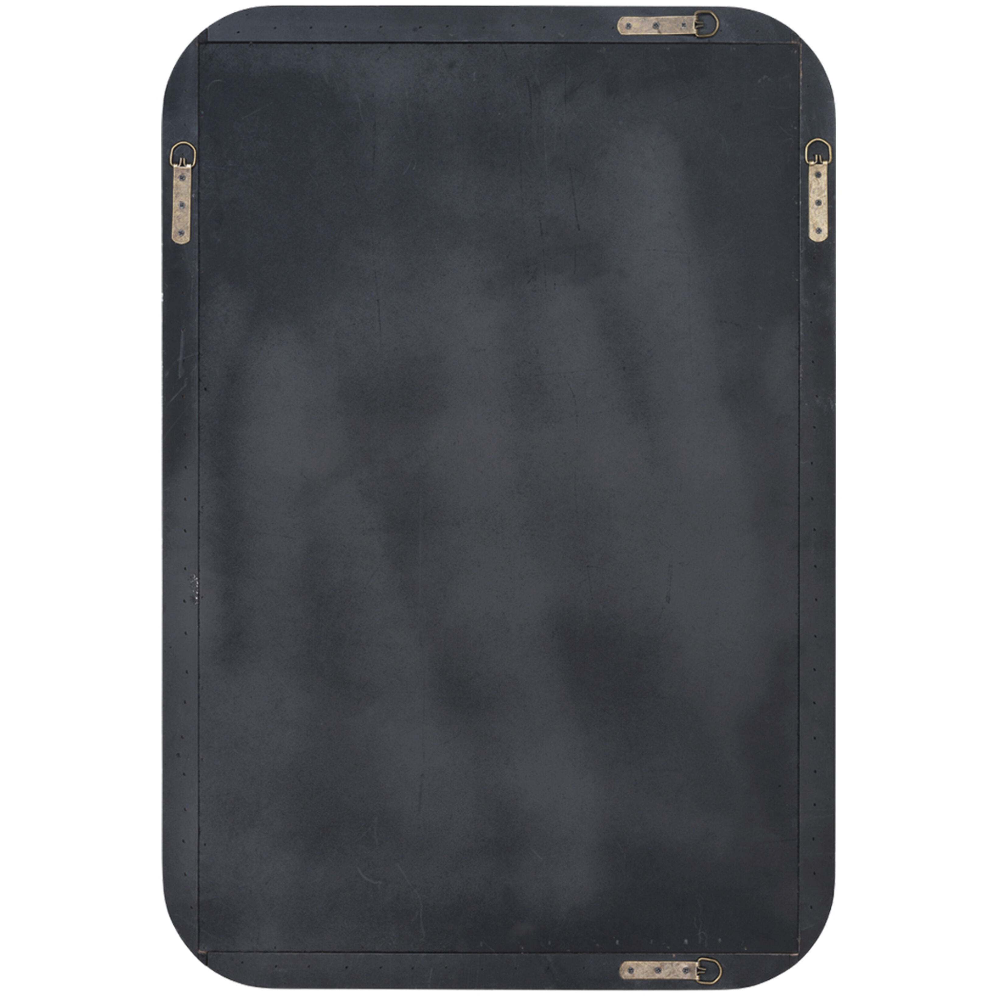 Audrey 34 X 24 inch White Washed Wood Mirror