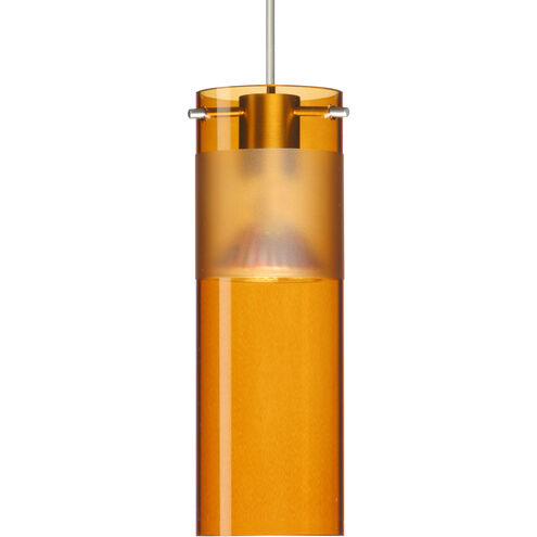 Scope LED Satin Nickel Cord Pendant Ceiling Light