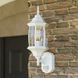 Rogers Park Textured White Outdoor Motion Sensor