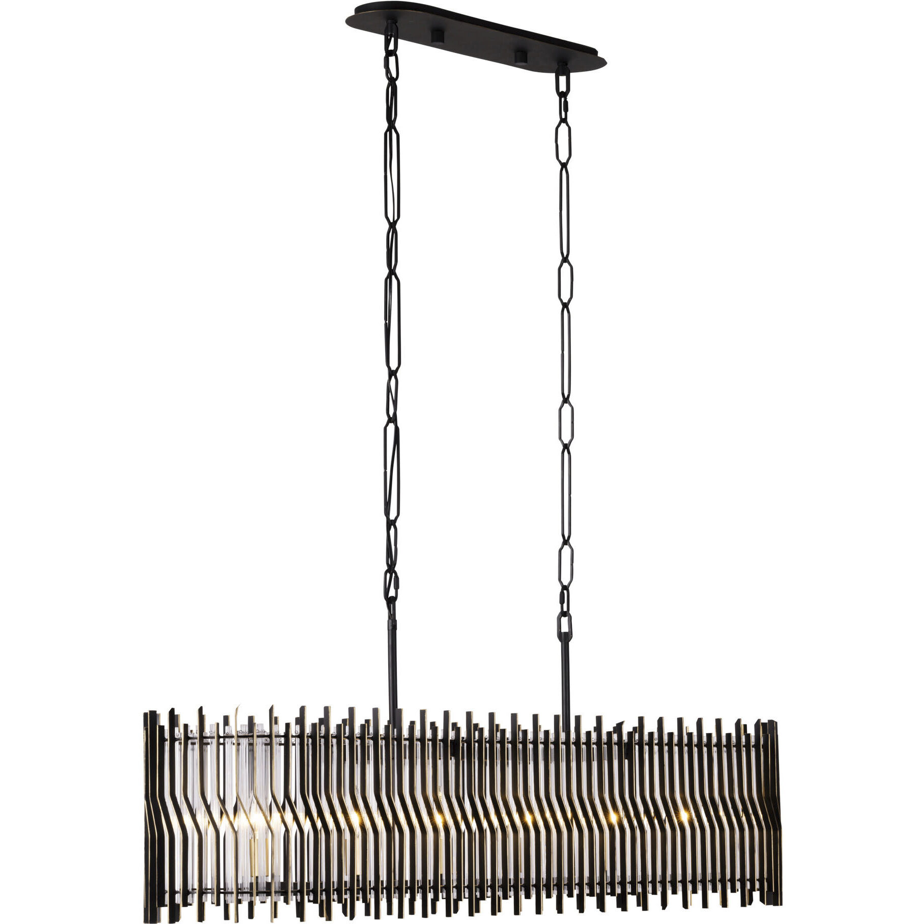 Park Row Linear Pendant Ceiling Light, Smithsonian Collaboration