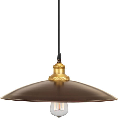 Archives 1 Light 16 inch Antique Bronze Pendant Ceiling Light
