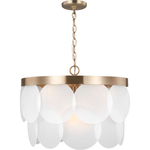 Sean Lavin Mellita 6 Light 21 inch Satin Brass Pendant Ceiling Light