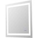 Riven 30 X 30 inch White LED Mirror