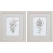 Florals Collection Red Framed Art