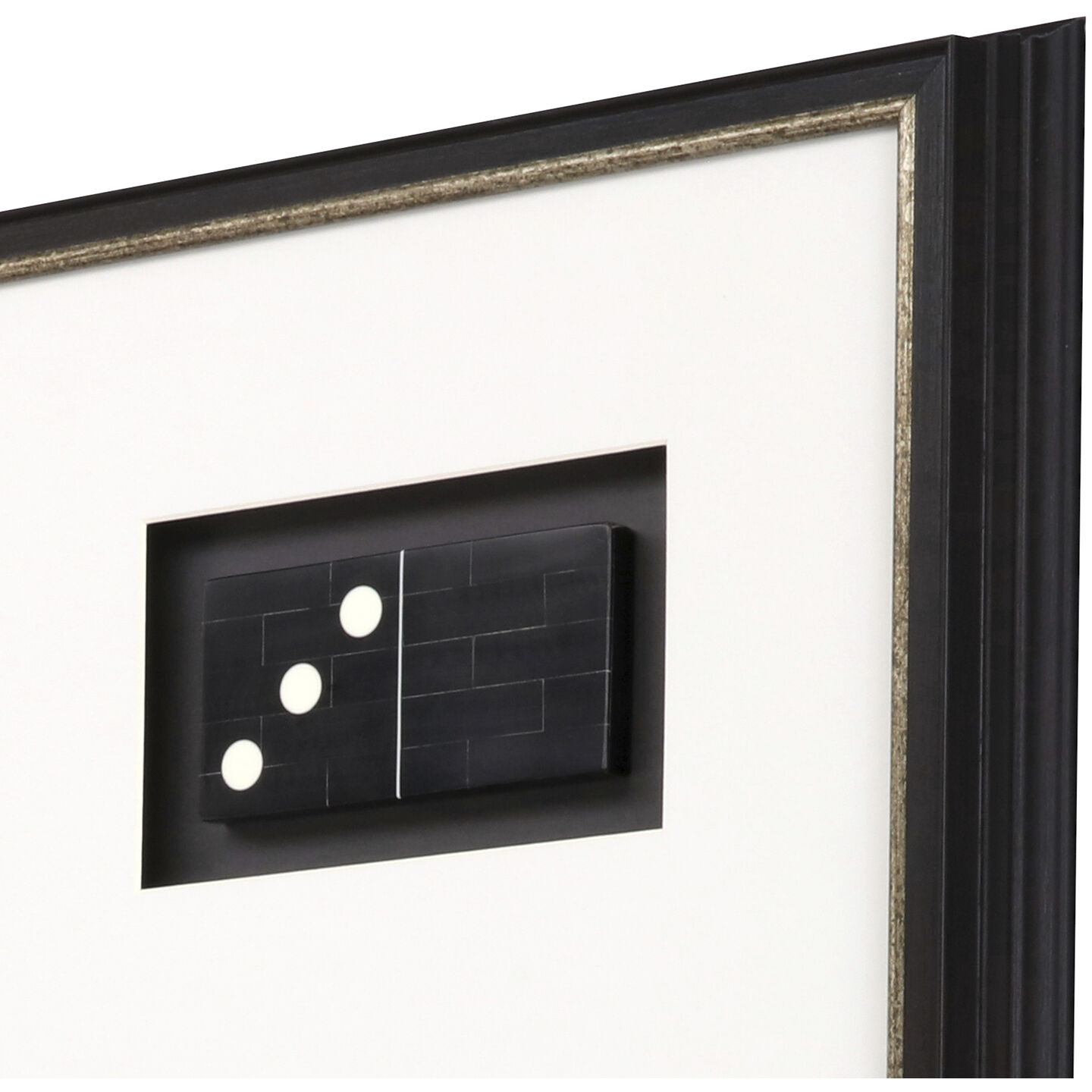 Entertainment Black and Neutral and White Framed Art