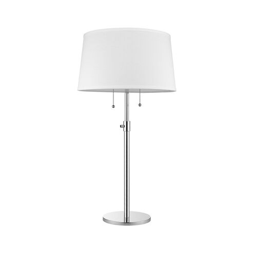 Urban Basic 24 inch 60.00 watt Polished Chrome Table Lamp Portable Light