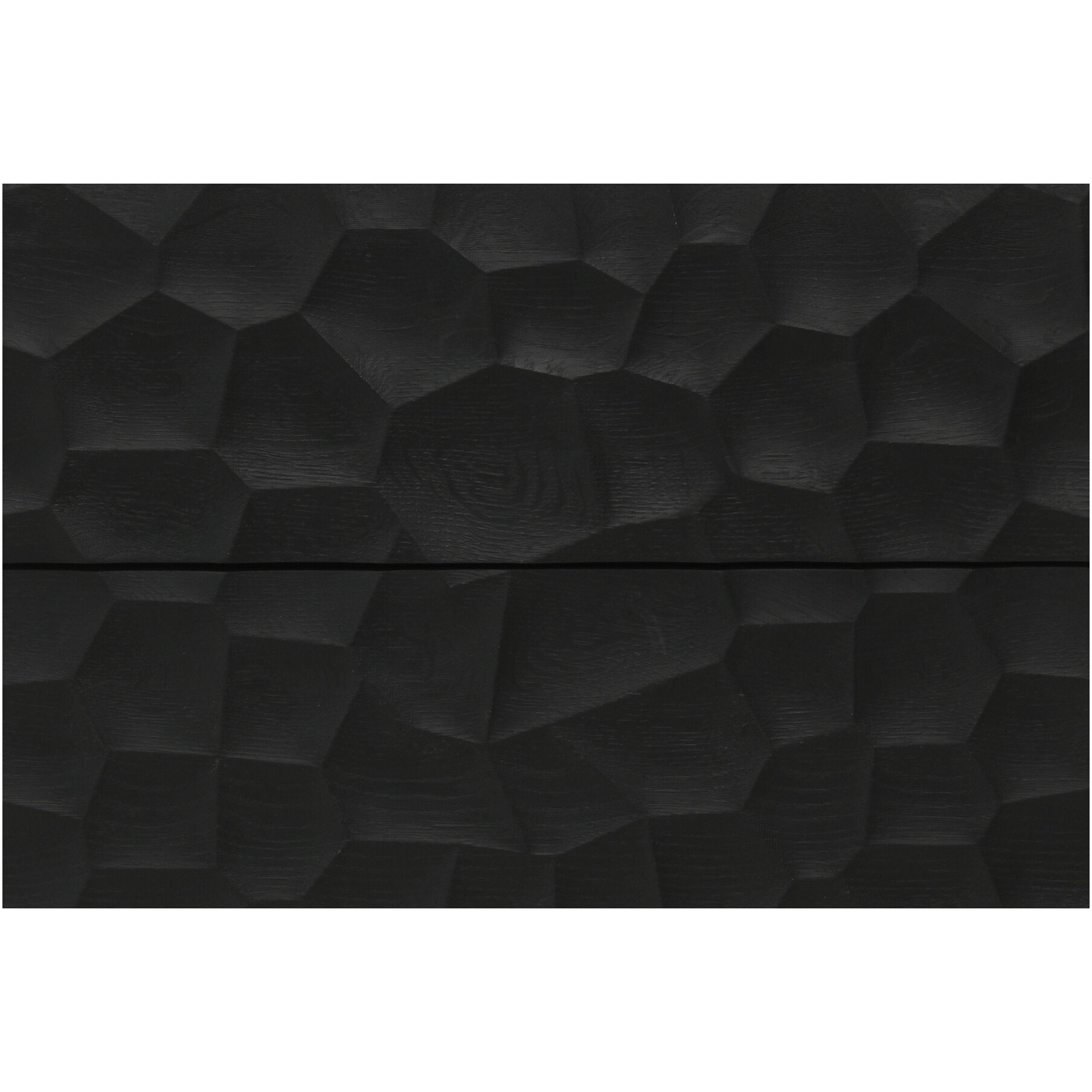 Misaki 24 X 24 inch Black Nightstand