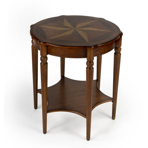 Bainbridge Olive Ash Burl Accent Table Bainbridge Olive Ash Burl Accent Table
