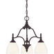 Herndon 3 Light 18.5 inch English Bronze Chandelier Ceiling Light
